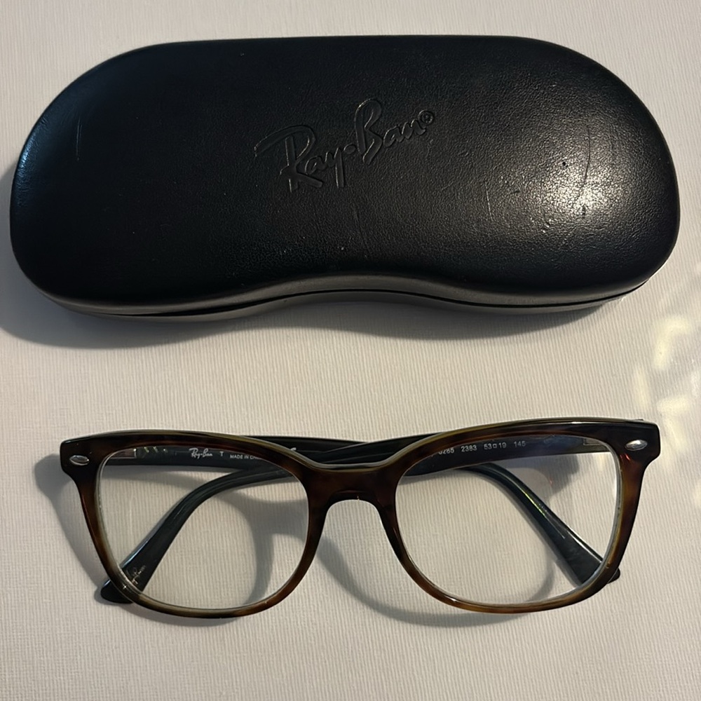 Ray Bans 5285 2383 5319 145 Tortoise Optical Frames With Case